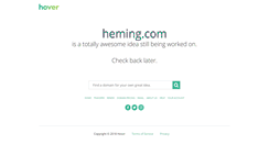 Desktop Screenshot of heming.com